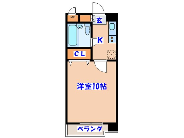 エグゼクティブ上杉の物件間取画像